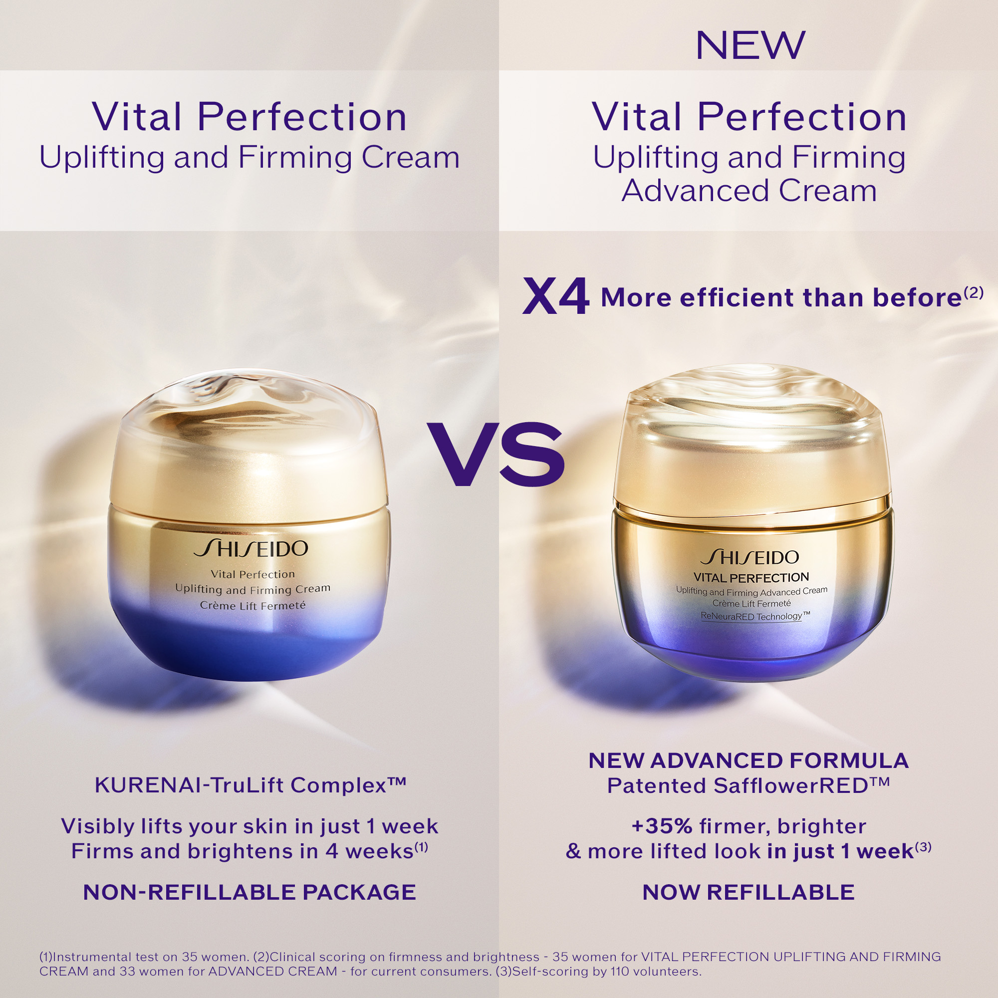 Uplifting and Firming Advanced Cream Refill - SHISEIDO, Refills